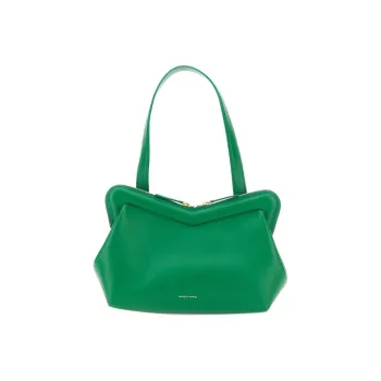 MANSUR GAVRIEL Calfskin Handbag Shoulder Bag Women's Green