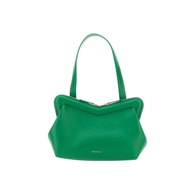 MANSUR GAVRIEL Calfskin Handbag Shoulder Bag Women's Green-0