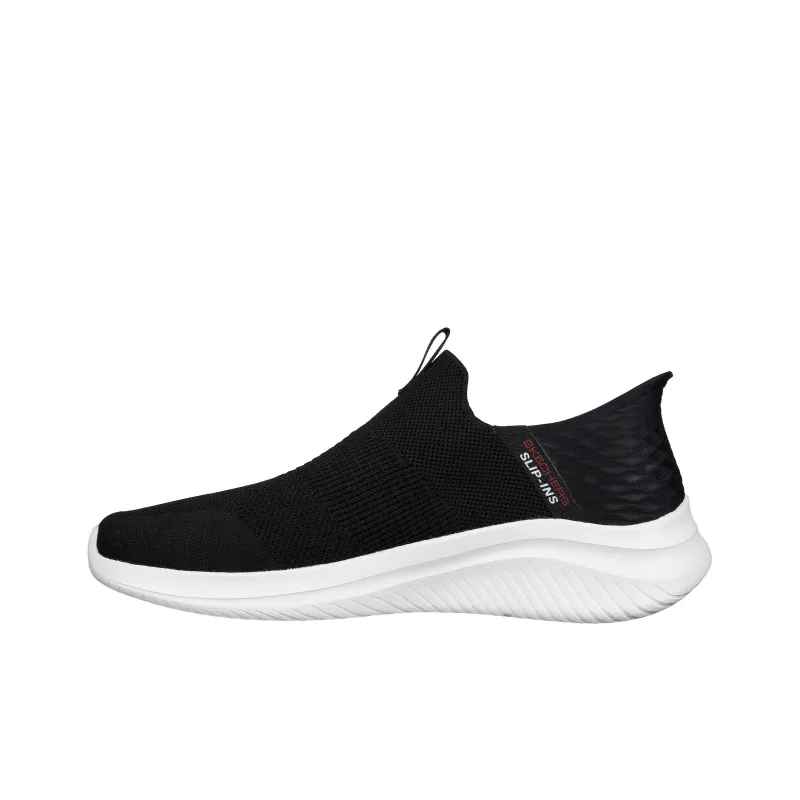 Skechers Hands Free Slip Ins Breathable And Wear resistant Low Top Casual Shoes Men's Black-0