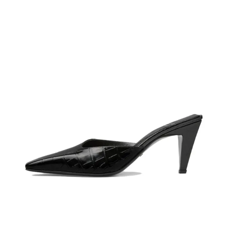 GUCCI Mock 75kmm Leather Mules-0