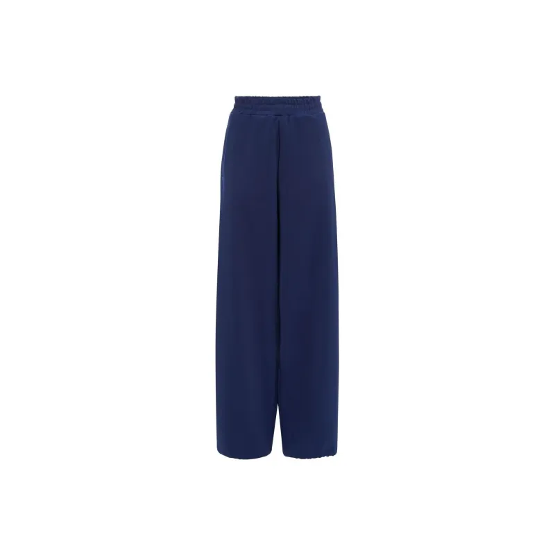JW Anderson Knitted Sweatpants Women's Blue-1