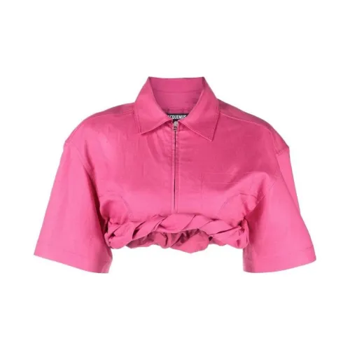 Jacquemus La Chemise Silpa Cropped Shirt