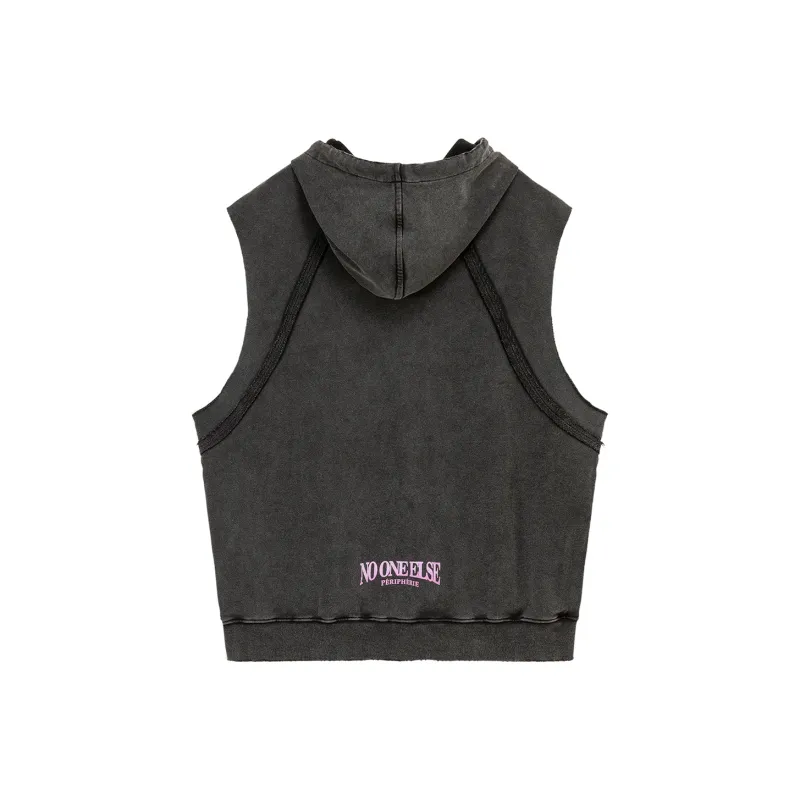 NO ONE ELSE Vests Unisex Black-1