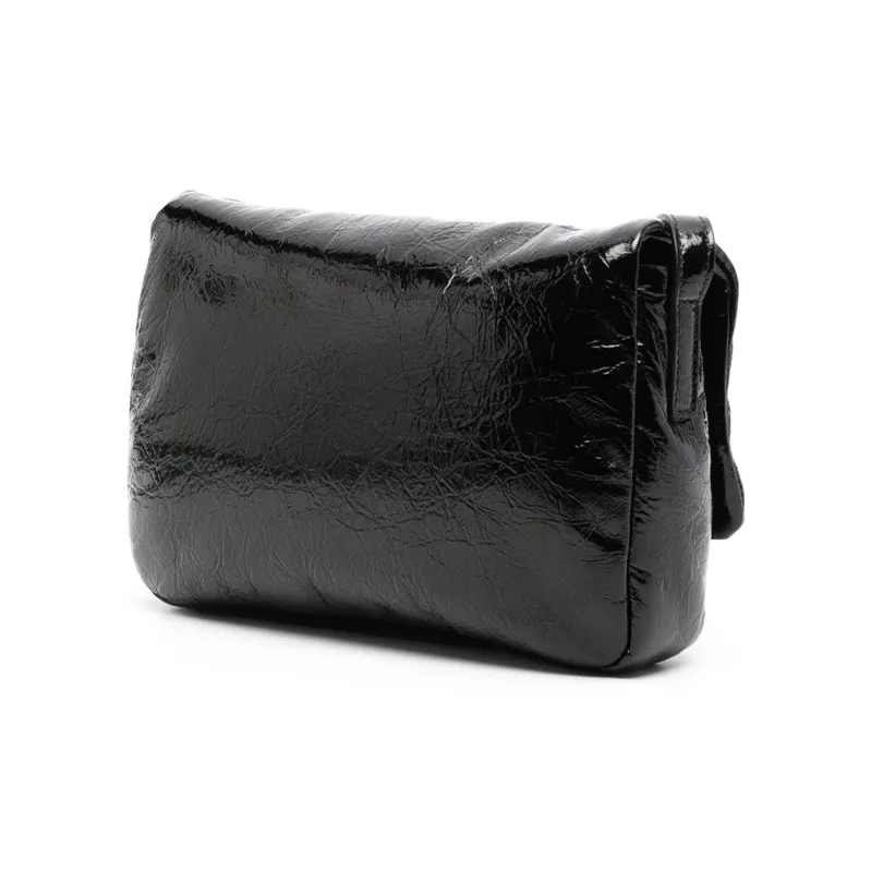 PALM ANGELS Soft Palm Bridge Bag Black-1