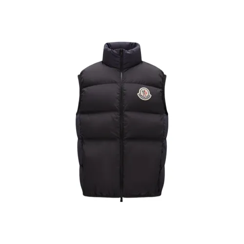 Moncler Vests Men Black