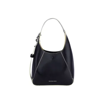 AMAZING SONG Cow Leather One Shoulder Handbags Small Size Women's Multicolor