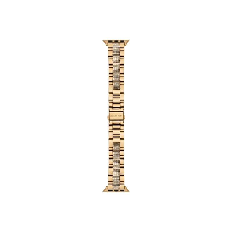 MICHAEL KORS Pavé Gold-Tone Strap For Apple Watch®-0