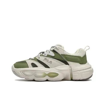 FILA Disruptor Low Sneakers 'White Green' Women's