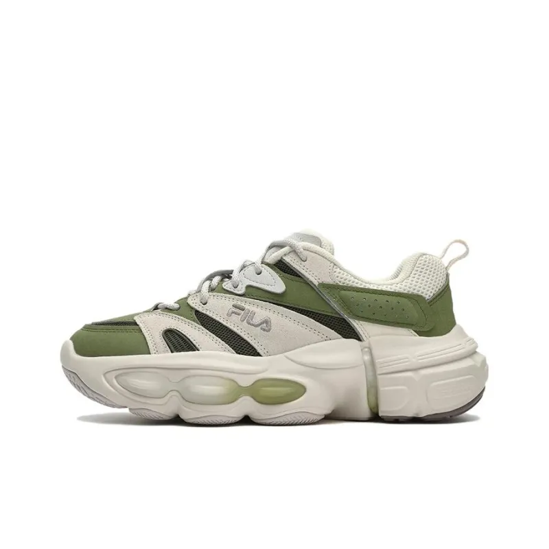 FILA Disruptor Low Sneakers 'White Green' Women's-0