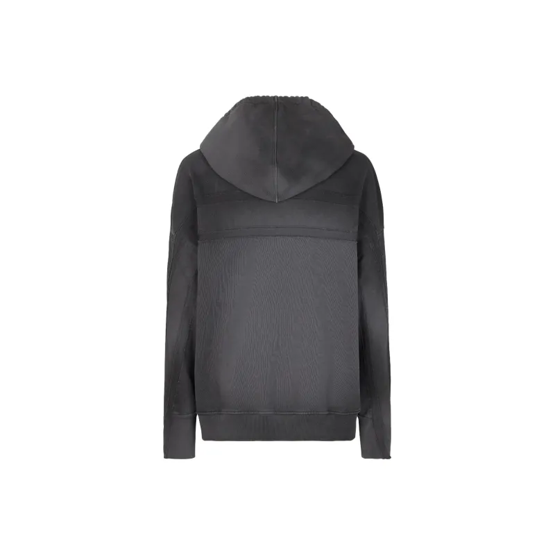 FENDI Logo lettering Cotton Hoodie-1