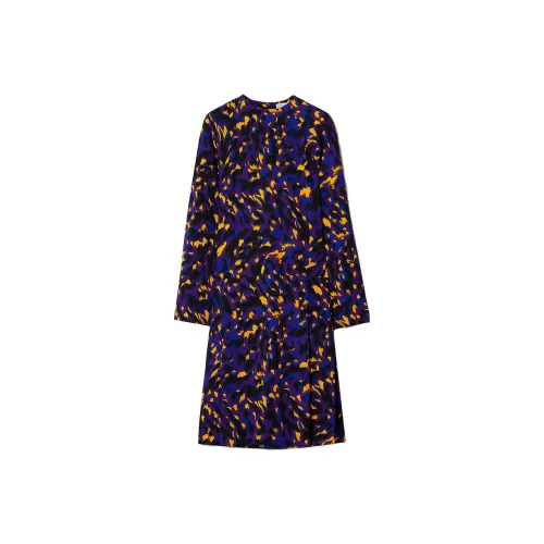 Burberry Long-Sleeved Dresses Women's Daylily Purple