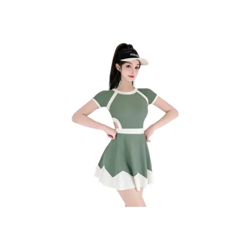 Youyou Swim Dresses & Skirts Women's Green