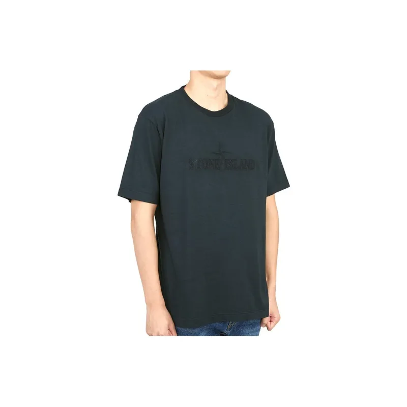 STONE ISLAND T Shirts Men Marine Blue-1