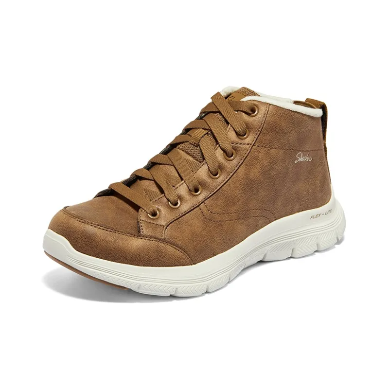 Skechers Flex Appeal 4.0 Warm And Wear Resistant Crew Snow Boots Women's Chestnut-2