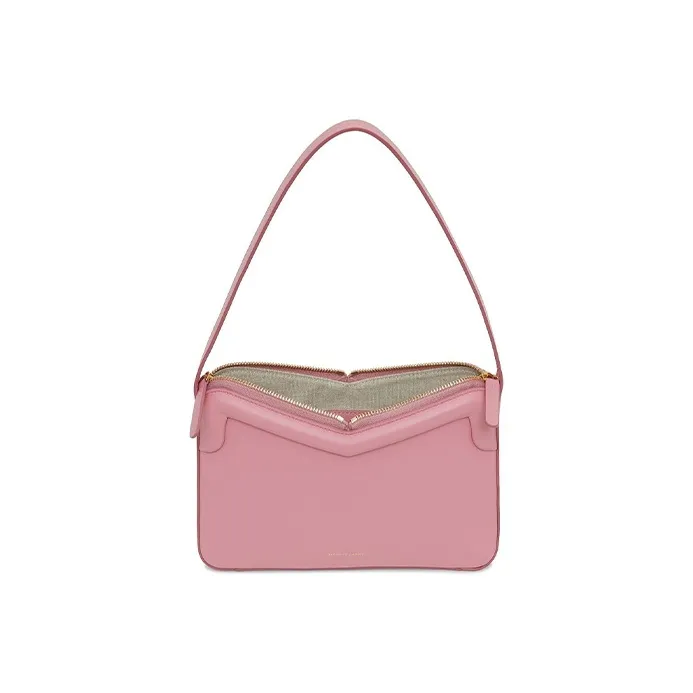 MANSUR GAVRIEL Calfskin Handbag Shoulder Bag Women's Flamingo Pink-2