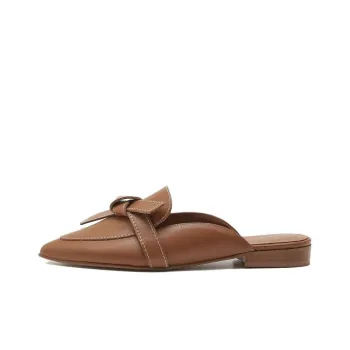 FLATTERED Closed Toe Slippers Women's Brown