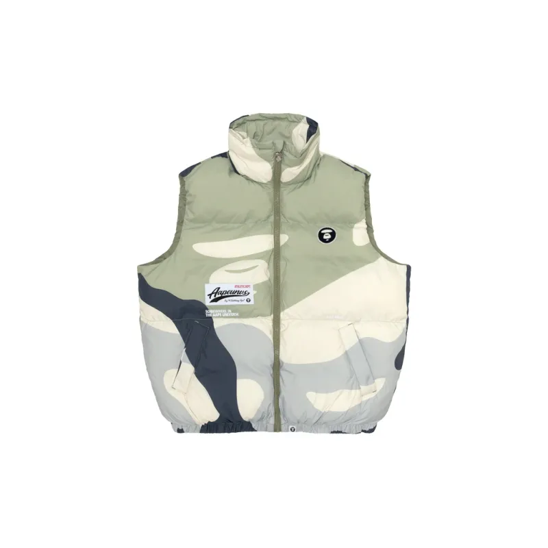 Aape Logo patch Padded Gilet-1