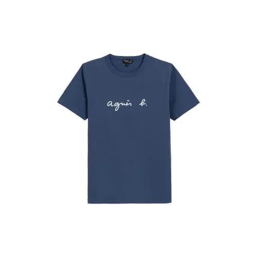 Agnes B. T-Shirts Men Blue