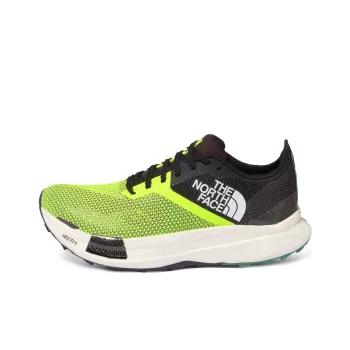 THE NORTH FACE Vectiv Abrasion Resistant Breathable Low Top Running Shoes Men's Yellow Black