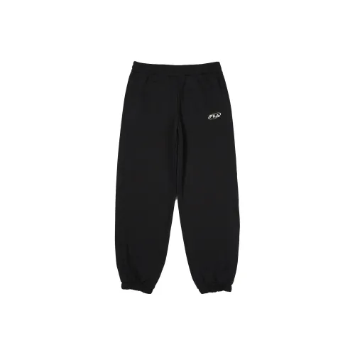 FILA Knitted Sweatpants Unisex Black