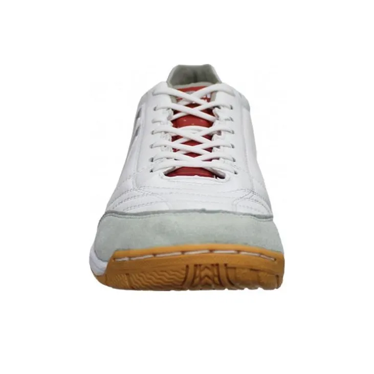 Hummel Apicale 5 SL WIDE PG Cushioning Wear-Resistant Soccer Shoes Unisex White Red-2