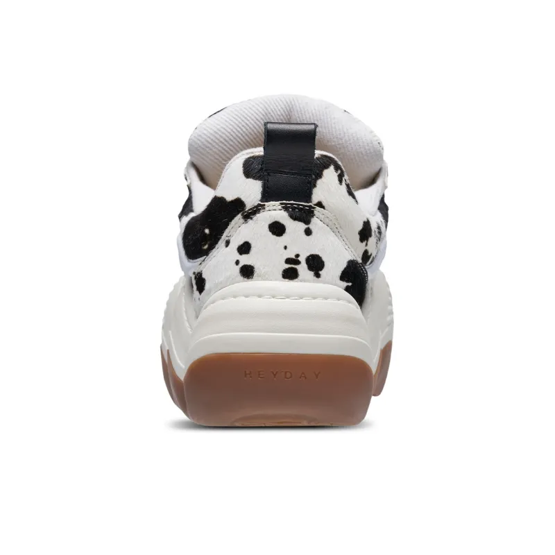 POIZON x Heyday Anti Slip Wear Resistant Low Top Skateboard Shoes Unisex Black White-6