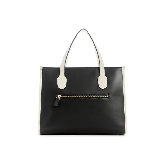 GUESS Polyurethane Tote Bag Shopping Bag Shoulder Bag Crossbody Bag Handbag Small Size Women's Black-2