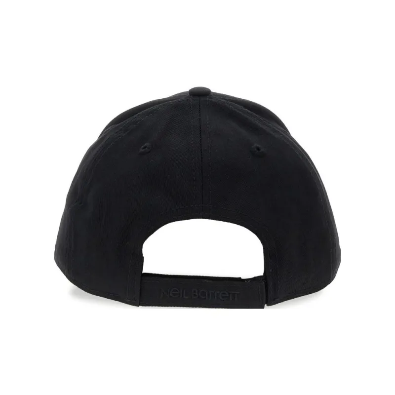 Neil Barrett Raining Bolt Printed Baseball Cap-2