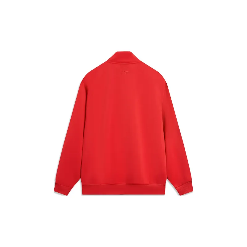 LiNing Sports Life Collection Jacket Men's Vermilion-1