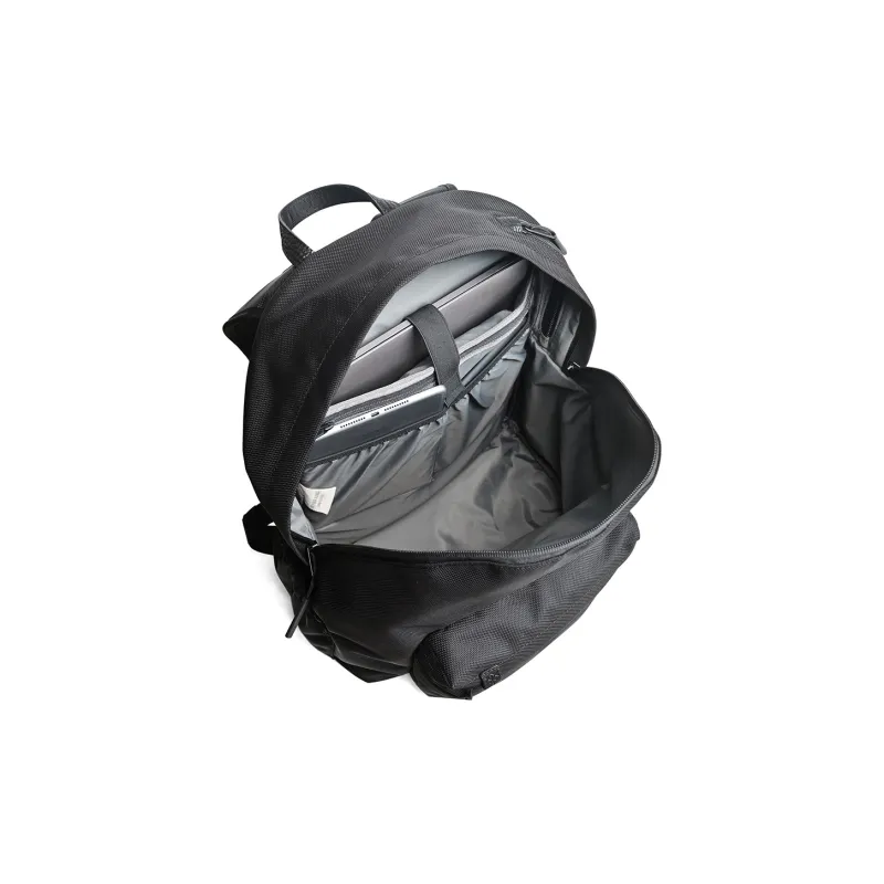 MYBRANDORIGINAL Ballistic Nylon Backpack Student Backpack Unisex Black-4