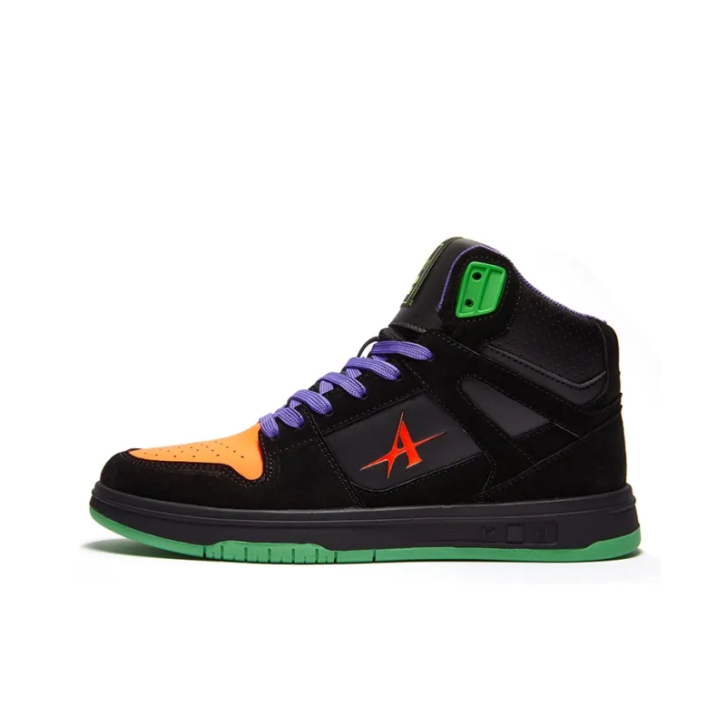 A1 Coverage Wear Resistant High Top Skateboard Shoes Unisex-0