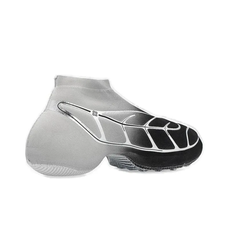 Givenchy TK 360 Plus Mid Sneaker Black Grey-1