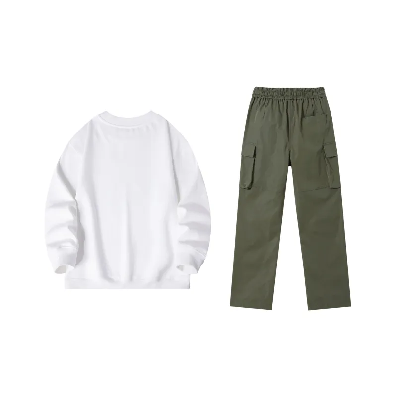 Hepburn Cat Sweatshirt Sets Unisex-1