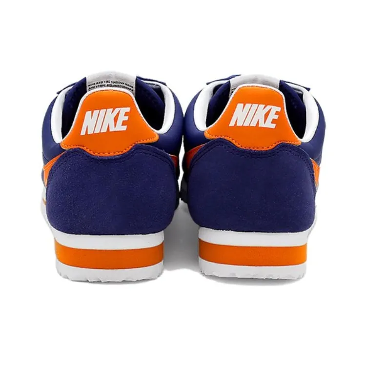 Nike Classic Cortez Nylon Water Resistant Moisture Wicking Low Top Running Shoes Unisex Purple-3