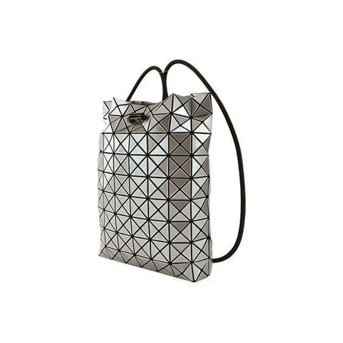 ISSEY MIYAKE Wring PVC With Polyester Backpack Unisex Silver-2