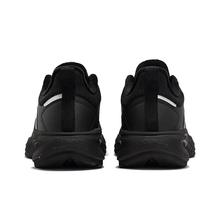 361° Anti Slip Wear Resistant Low Top Running Shoes Men's Obsidian Black-3
