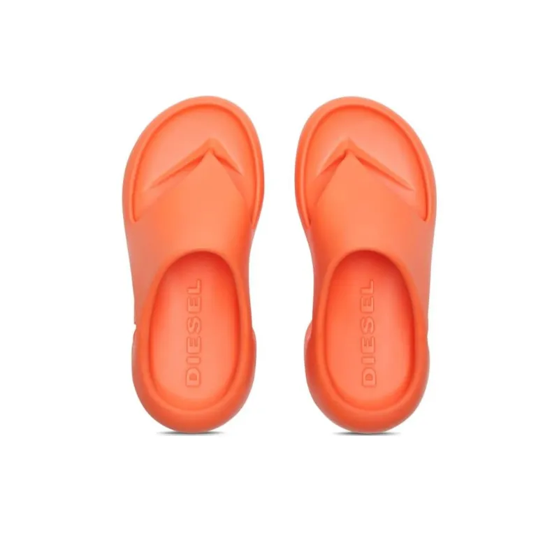 DIESEL Sa-Maui X Logo-embossed Flip-flops-3