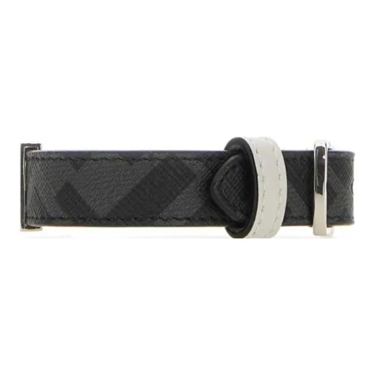 FENDI Logo With Buckle Smooth Buckle Leather Belts Men's Black Width: 3.5cm-2