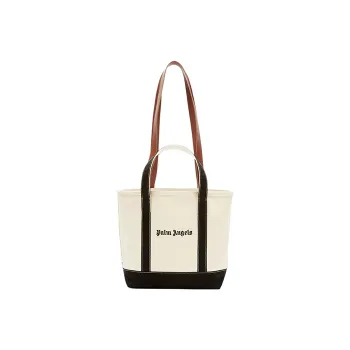 PALM ANGELS Logo Embroidered Tote Bag