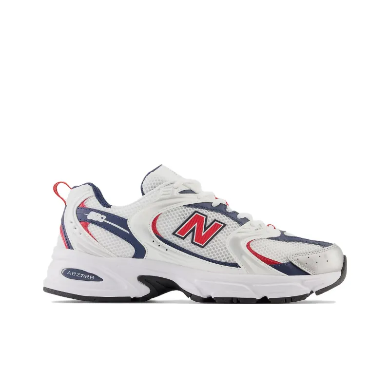 New Balance 530 White Team Red Navy-1