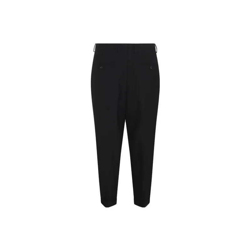 AMIPARIS Paris Pressed Crease Cropped Trousers-1