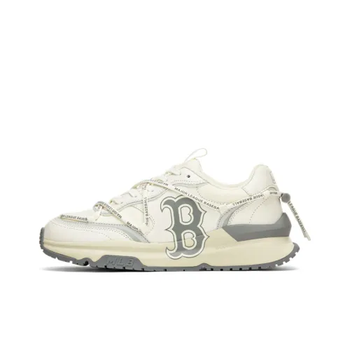 MLB Chunky Runner Casual Shoes Unisex Low-Top Off White