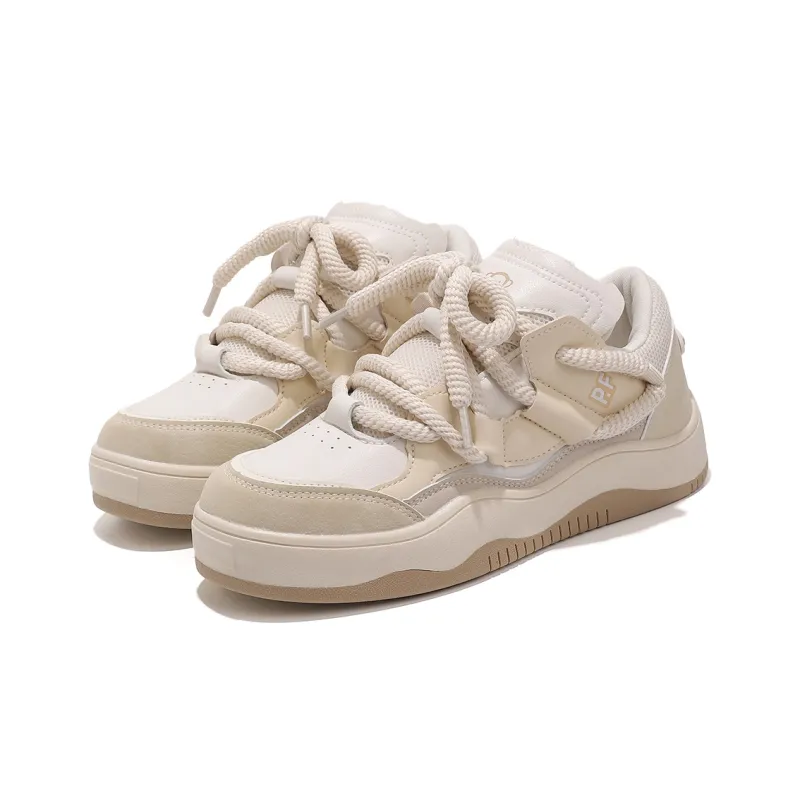 PAUL FRANK Puffy Shoes Lightweight And Breathable Low Top Skateboard Shoes Women's-7