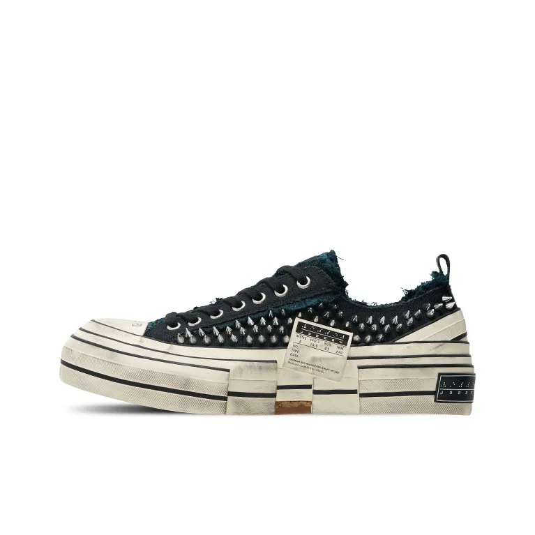 XVESSEL Canvas Shoes Unisex Low Top White-1