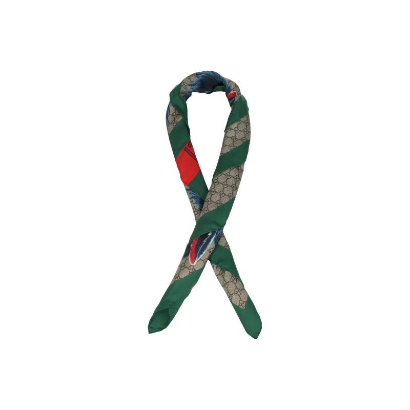 GUCCI Silk Scarves Women's Green-0