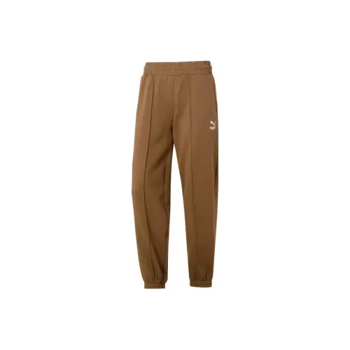 PUMA Knitted Sweatpants Women's Brown