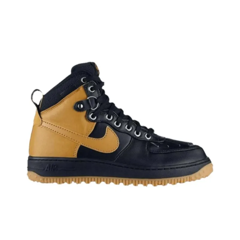 Nike Air Force 1 Shock Absorbers High Top Skateboard Shoes Unisex Light Brown-1