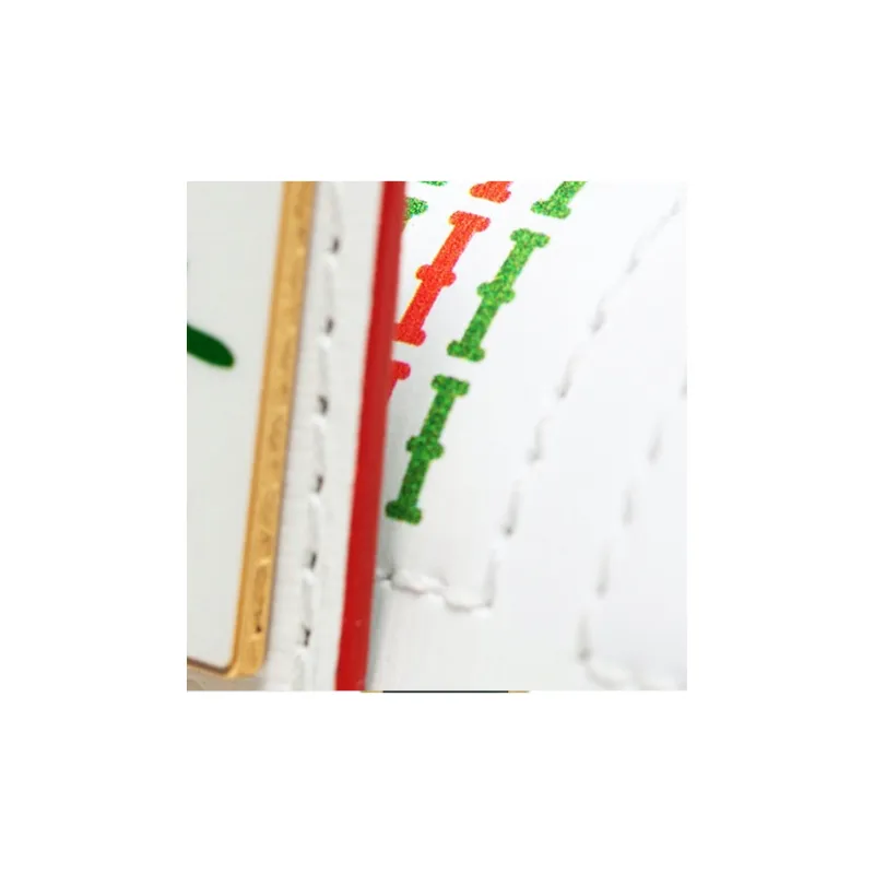 Delvau Brillant Cow Leather Handbag Mini Unisex White-4