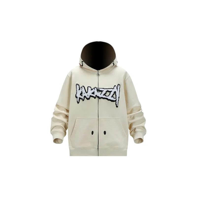 KAKAZZY Sweatshirts Unisex Ecru-3