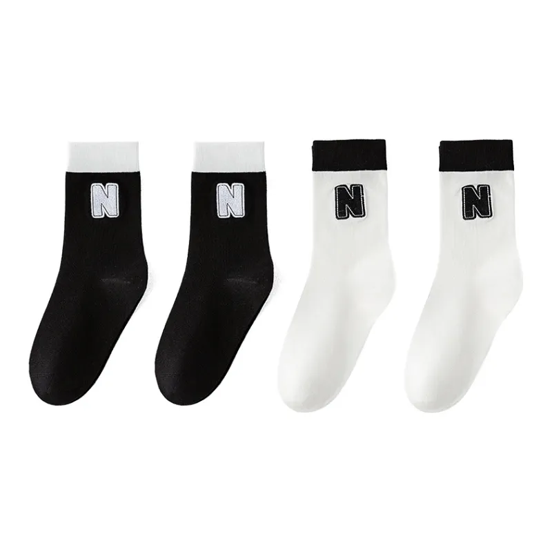 HANADASOX Unisex Mid-Calf Socks-0